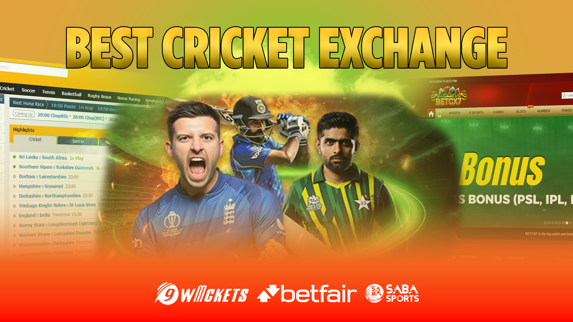 Cricket Betting Exchange in Pakistan